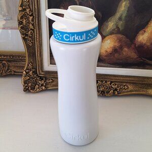 Cirkul 22oz White Stainless Steel Water Bottle